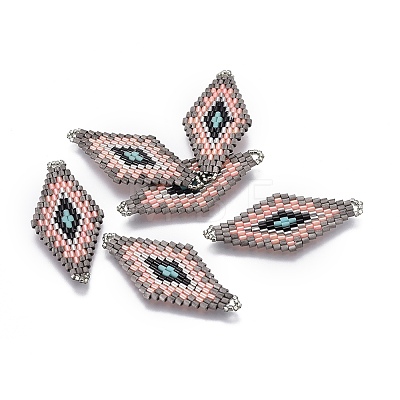 MIYUKI & TOHO Handmade Japanese Seed Beads Links SEED-E004-L08-1
