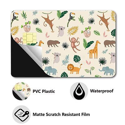 PVC Plastic Waterproof Card Stickers DIY-WH0432-157-1