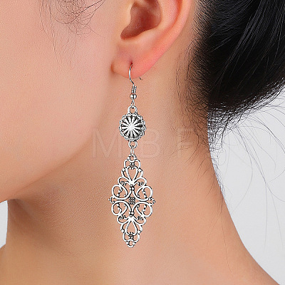 Alloy Dangle Earrings FS-WG509AA-01-1