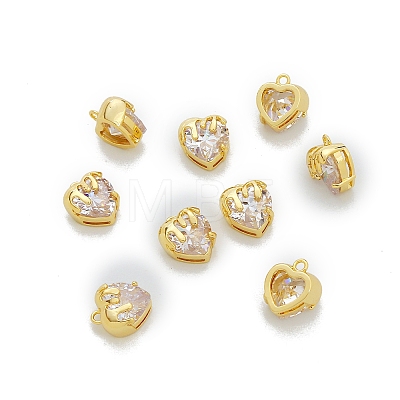 Brass Micro Pave Cubic Zirconia Charms PW-WG9FE6D-04-1