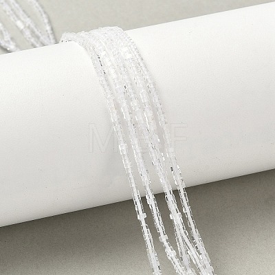 Natural Quartz Crystal Beads Strands G-G271-G06-1x1.5mm-1
