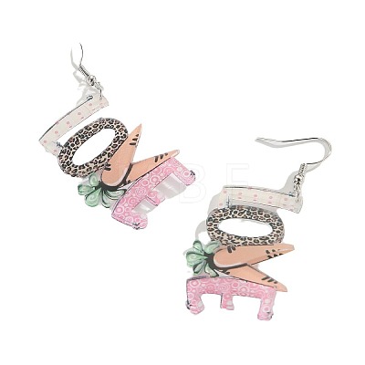 Easter Acrylic Dangle Earrings FS-WG3CEAB-01-1