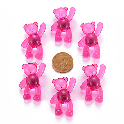 Transparent Acrylic Beads MACR-S373-01B-906-1