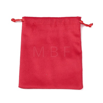 Velvet Jewelry Drawstring Storage Pouches ABAG-P013-02D-1