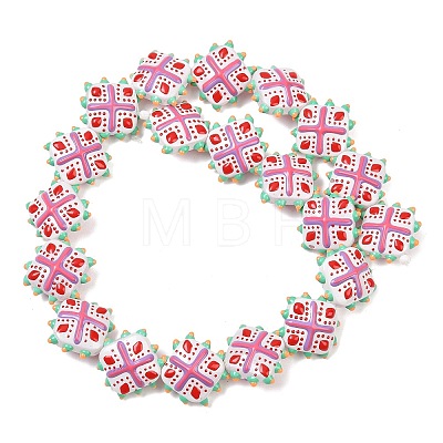 Glass Imitation Jade Beads GLAA-L051-03A-1