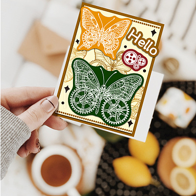 Custom PVC Plastic Clear Stamps DIY-WH0618-0157-1