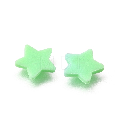 Luminous Handmade Polymer Clay Cabochons PY-CBA5A20-14G-1