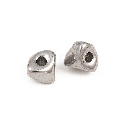 Irregular 304 Stainless Steel Beads STAS-D394-03B-P-1