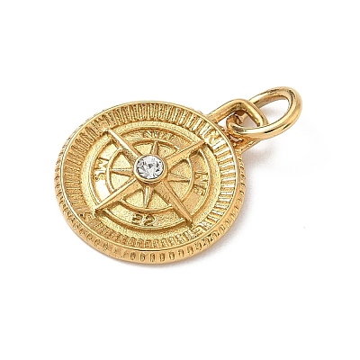 304 Stainless Steel Pendants STAS-D207-24G-1