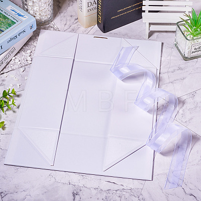 Rectangle Foldable Paper Gift Storage Boxes AJEW-TAC0035-07A-1