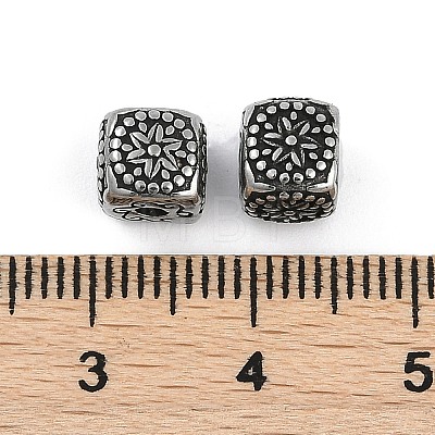 304 Stainless Steel Beads STAS-M090-05AS-1