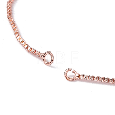 Brass Box Chains Slider Bracelet Makings KK-E068-VD013-3-1