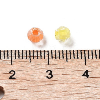100Pcs Transparent Glass Beads GLAA-P061-01D-1