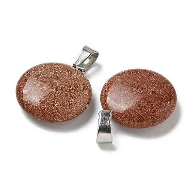 Synthetic Goldstone Pendants G-B127-14P-08-1