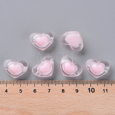 Transparent Acrylic Beads TACR-S152-08A-08-1