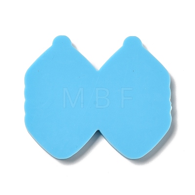DIY Hexagon with Wave Pendant Silicone Molds DIY-I099-39-1