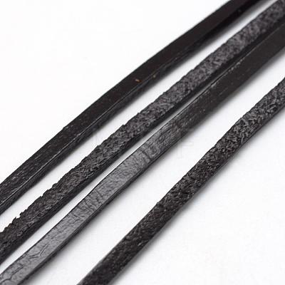 Flat Leather Cords WL-R006-3x2-01-1