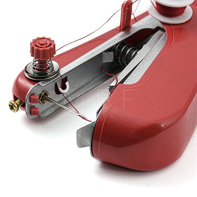ABS Plastic Hand Sewing Machine AJEW-M220-02B-1