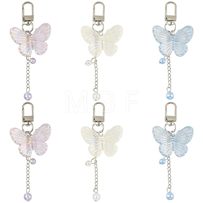20Pcs Acrylic Pendant Decorations HJEW-YW00252-01-1