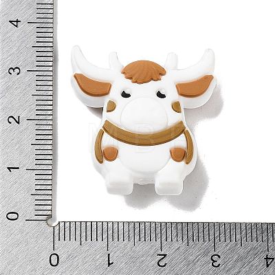 Cattle Silicone Beads SIL-G009-02E-1