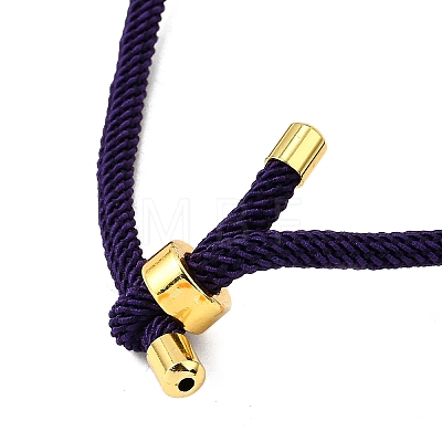 Braided Nylon Cord Bracelet Making MAK-A017-D03-31G-1