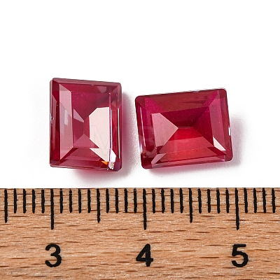 Glass Rhinestone Cabochons RGLA-A026-02C-208DE-1