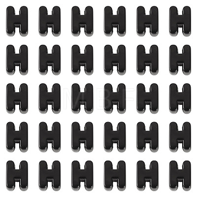Acrylic European Beads OACR-TAC0013-14H-1