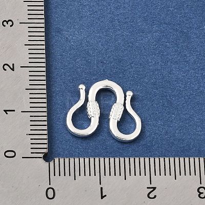 Brass M-Hook Clasps LS-KK-CBA0DF0-14E-S-1