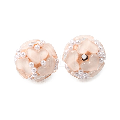 Handmade Polymer Clay Beads CLAY-Z006-03G-1