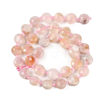 Natural Cherry Blossom Agate Beads Strands G-B094-A02-01-1