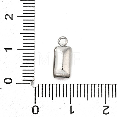 304 Stainless Steel Rhinestone Pendants STAS-Z125-12C-P-1