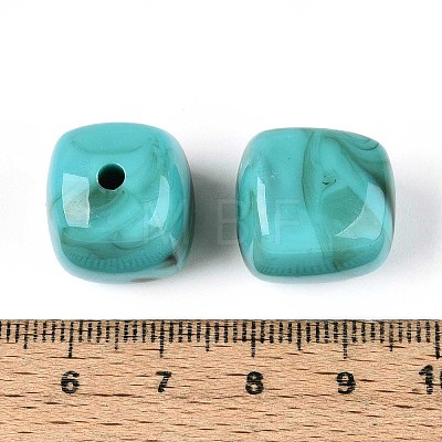 Opaque Acrylic Beads OACR-ZX006-33Q-1