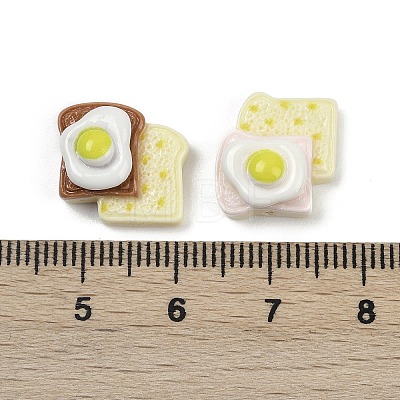 Opaque Resin Cabochons RESI-K043-07C-1