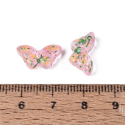 Picasso Transparent Glass Beads SEED-N012-05-1