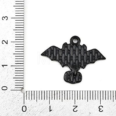 Halloween Alloy Enamel Pendants ENAM-P259-01A-EB-1