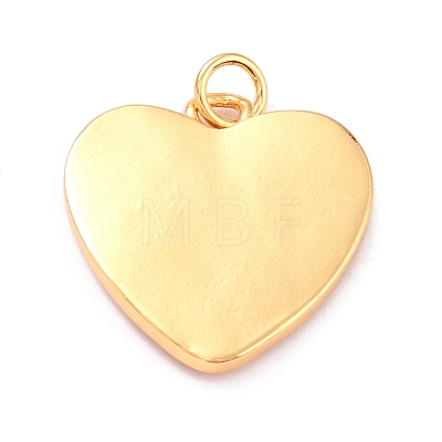 Real 18K Gold Plated Brass Pendants KK-L206-012G-1