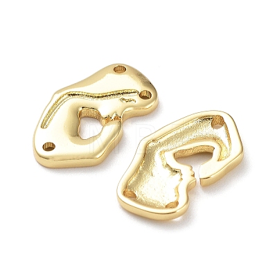 Rack Plating Eco-Friendly Brass Connector Charms KK-Z036-04G-1