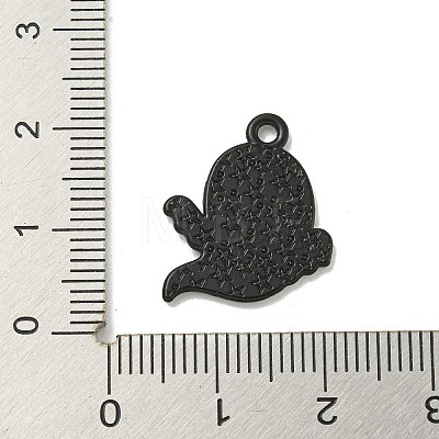 Halloween Theme Alloy Enamel Pendants ENAM-I060-11C-1