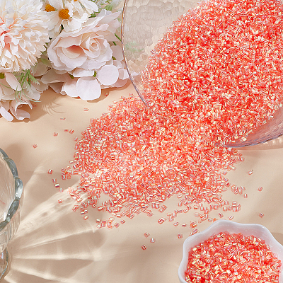 100G Plastic Tube Beads KY-HY0001-15C-1