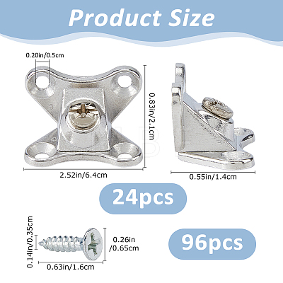 Zinc Alloy Corner Code FIND-WH0149-49-1