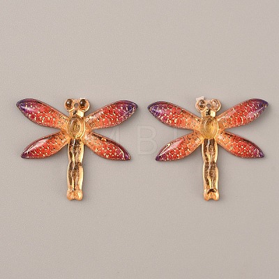 Translucent Resin Pendants RESI-TAC0010-70-1