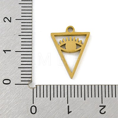 316 Surgical Stainless Steel Enamel Pendants STAS-M073-26G-1