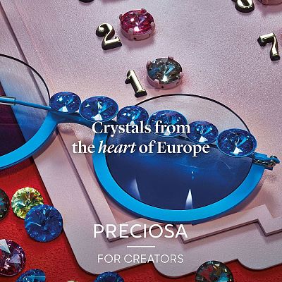 Preciosa® MAXIMA Crystal Round Stones X-PRC-RASS39-30340-1