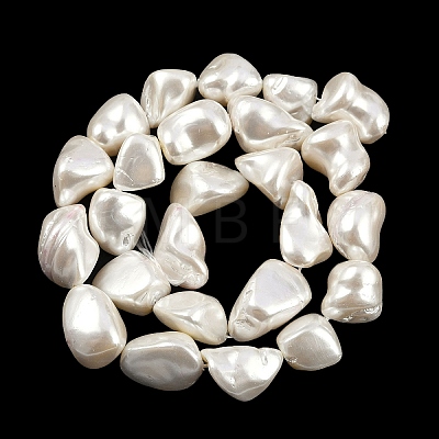 Shell Pearl Beads Strands BSHE-C008-01-1