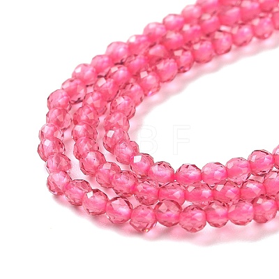 Transparent Glass Beads Strands GLAA-H021-03-02-1