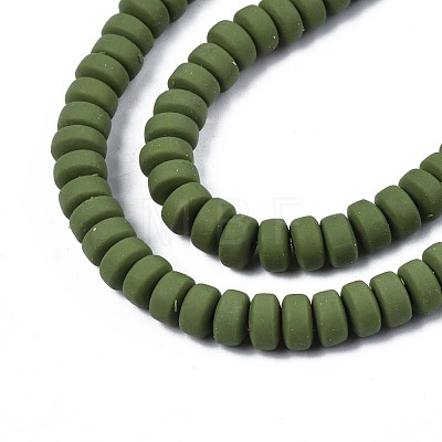 Handmade Polymer Clay Beads Strands CLAY-N008-104-1