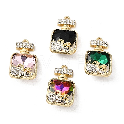 Alloy Rhinestone Pendants FIND-H055-11G-1