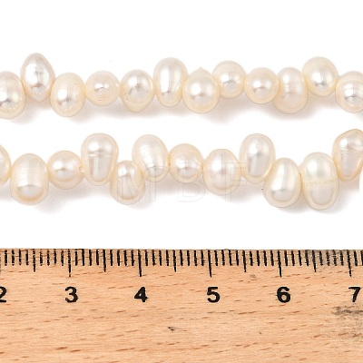 Natural Cultured Freshwater Pearl Beads Strands PEAR-I007-04C-03A-1