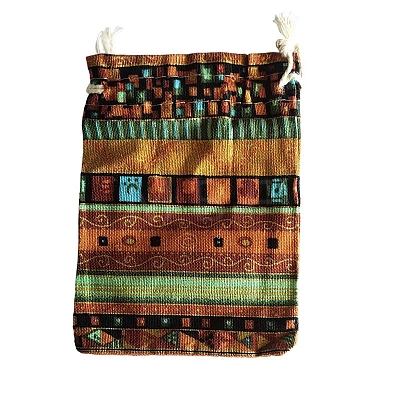 Ethnic Cotton Drawstring Bags PW-WG0A540-01-1