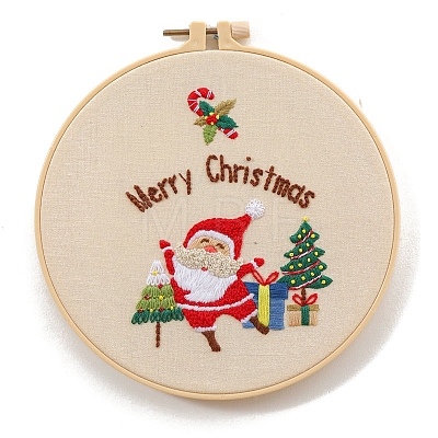 Christmas Pattern DIY Embroidery Kit PW-WG39670-03-1